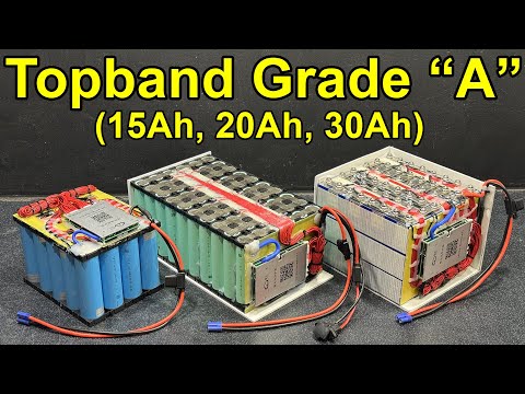Видео: Topband 15,20,30Ah Grade A – найкращий варіант для ДБЖ та електротранспорту