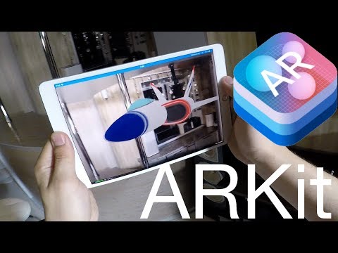 Видео: APPLE ARkit ios 11 обзор - ВЕЛИКОЛЕПНО!!!! (осторожно много эмоций и дополненная реальность)