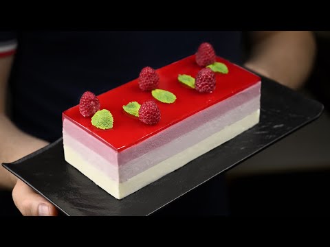 Видео: Простой Чизкейк без выпечки и духовки с Малиной How to make Raspberry Cheesecake Without Baking