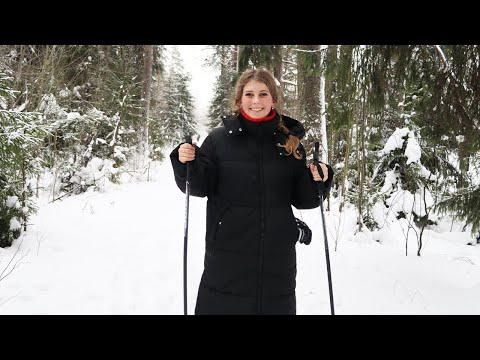 Видео: КАТАНИЕ НА ЛЫЖАХ с дедушкой | англичанка в санкт-петербурге