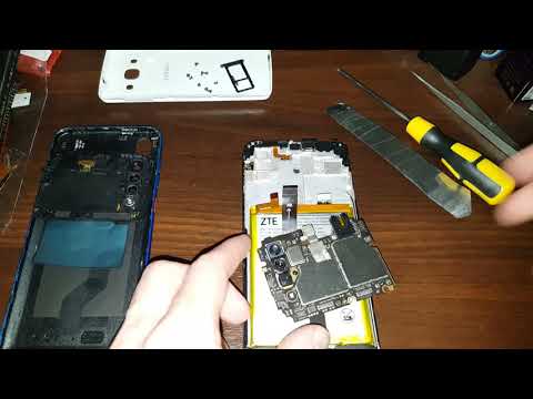 Видео: Разборка ZTE Blade A7 2020 как разобрать ZTE Blade A7 2020 how to disassemble disassembly zte A7