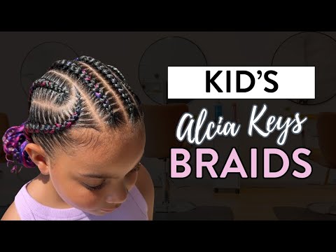 Видео: Как заплести косы Алиши Кис детям | Пошаговое руководство по косичкам Feed-In