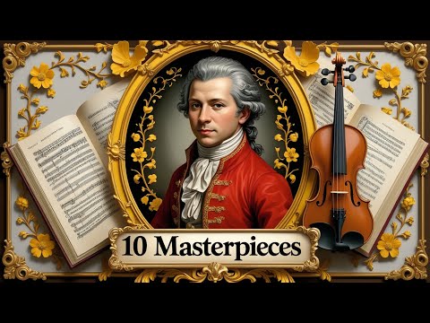 Видео: 10 самых прослушиваемых классических музыкальных произведений в мире, которые вам понравятся: Моцарт