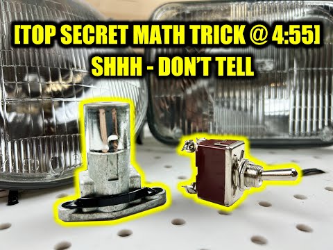 Видео: ЛЕГКО замените напольный переключатель диммера на тумблерный переключатель дальнего света фар!