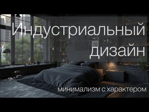 Видео: Индустриальный стиль: Минимализм с характером | Дизайн интерьера