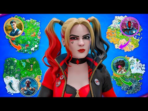 Видео: Весь СЮЖЕТ Фортнайт В Одном Видео! [Глава 1-4]