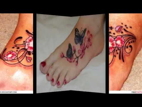 Видео: Тату на ступне, которые радуют стилем