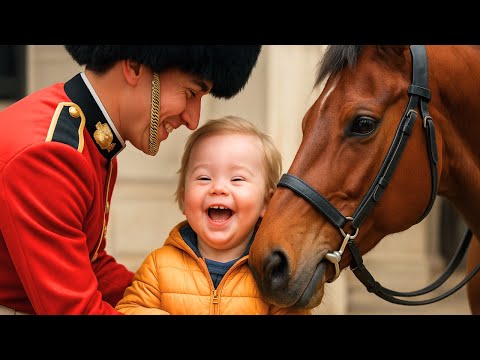 Видео: Королевские гвардейцы и их лошади ЛОМАЮТ характер для туристов с особыми потребностями — НЕОЖИДАН...