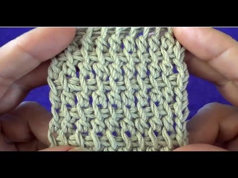 Видео: Тунисский столбик с накидом