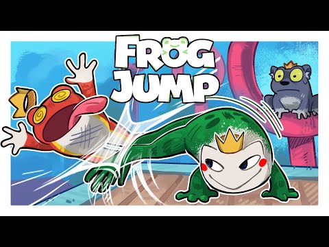 Видео: ЛЯГУШАЧИЙ ПАРКУР! ЖАБЬЕНЫ В ПОИСКАХ ПРИНЦЕССЫ... - Frog Jump (ИНДЮШАТИНА, КООПЕРАТИВ, УГАР)