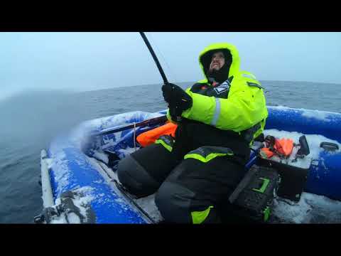 Видео: Морская рыбалка ура губа 1 часть! начало сезона 16марта 2019г