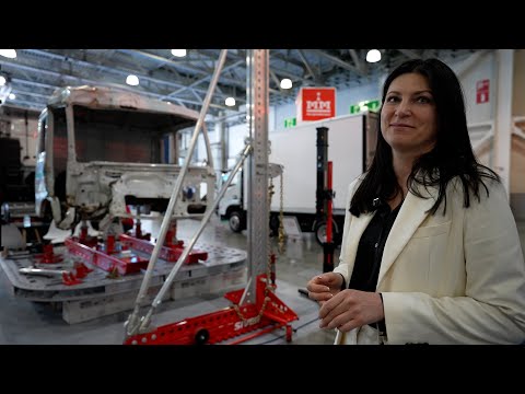 Видео: Уникальное оборудование для правки кузовов и рам из Калуги