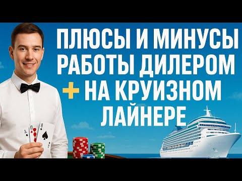 Видео: Плюсы и минусы работы дилером на круизном лайнере