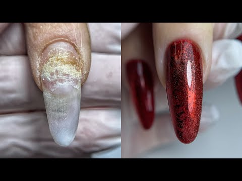 Видео: РЕСТАВРАЦИЯ ГЕЛЕМ И ВЕРХНИМИ ФОРМАМИ ✅