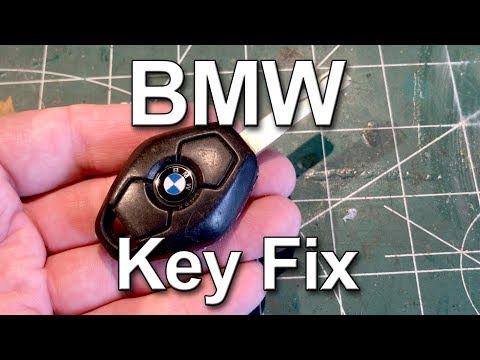 Видео: Ремонт ключа BMW — новая батарея / перепрограммирование ключа BMW E46