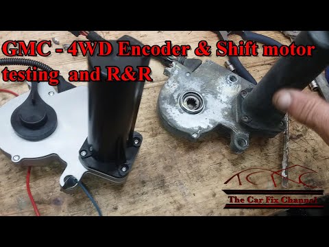 Видео: 4WD -4X4 - Тестирование энкодера / двигателя переключения передач, а также ремонт и восстановлени...