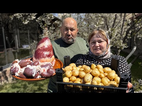 Видео: Жаркое по Деревенски. На природе!