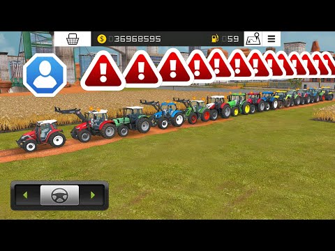 Видео: Почему отображается значок оповещения о множестве тракторов в многопользовательском режиме? FS 18...