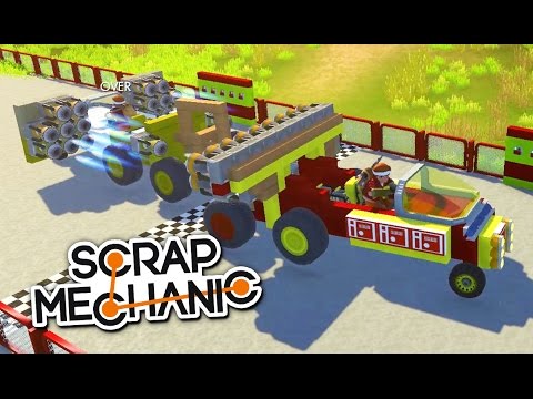 Видео: ПЕРЕТЯГИВАЕМ КАНАТ НА МАШИНАХ С РЕАКТИВНЫМИ ДВИГАТЕЛЯМИ В SCRAP MECHANIC