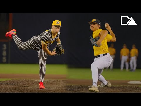 Видео: НОЧНАЯ ПОЕДИНКА ПИТЧИКОВ!! | 5 Star National 17u против Dirtbags National 18u