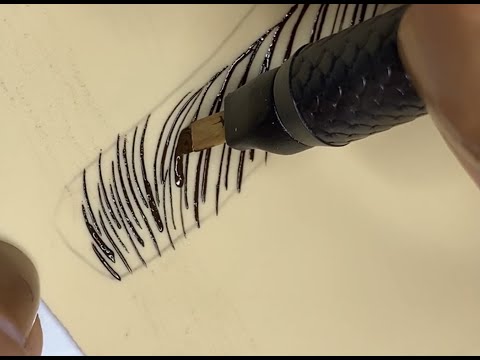 Видео: Практикуйте латекс для бровей, уровень за уровнем