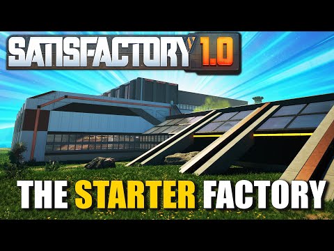 Видео: Я построил ULTIMATE Starter Factory в Satisfactory 1.0 Ep.02