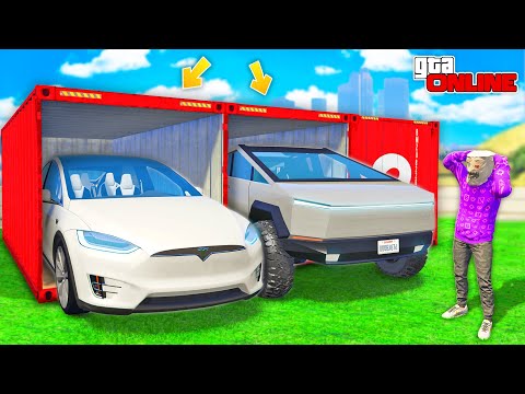 Видео: ОТКРЫЛИ ТЕСЛА КОНТЕЙНЕРЫ! ВЫПАДЕТ КИБЕРТРАК ИЛИ MODEL-X? БИТВА ЗА КОНТЕЙНЕРЫ В ГТА 5 ОНЛАЙН