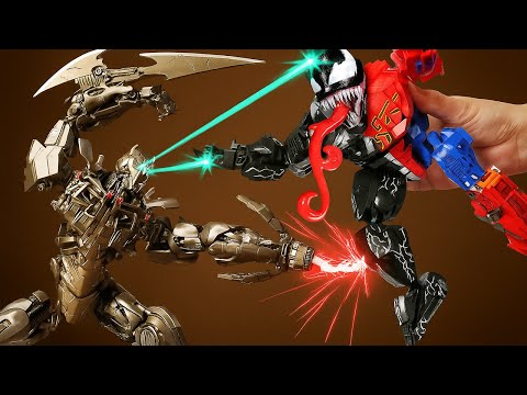 Видео: 🤖 Трансформеры против Венома Человека-Паука – Самая безумная DIY-битва всех времён! 😱