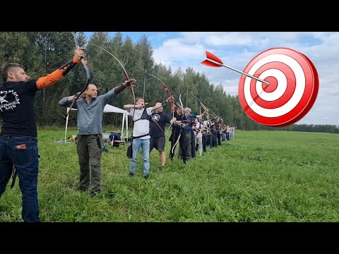 Видео: Стрельба из лука клаут.