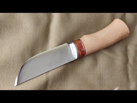 Видео: Как сделать нож из клинка с отломанным или коротким хвостовиком
