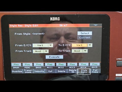 Видео: Korg pa 700: Редактирование стиля