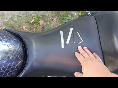 Видео: Ветровое универ. доп стекло для мот. Honda и многих других моделей . Сравнение, установка