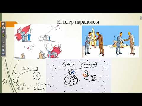 Видео: Салыстырмалылық теориясының элементтері.ҰБТ есептері