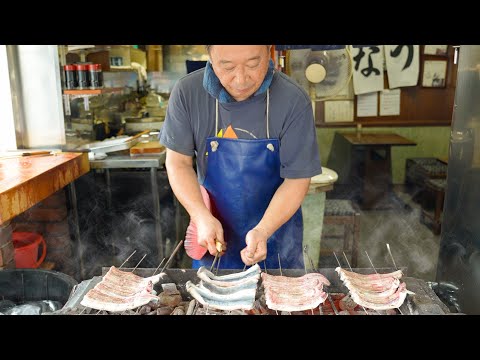 Видео: Встаньте с 5 утра. Знаменитый специализированный магазин угрей в Японии. Видео дня повара.