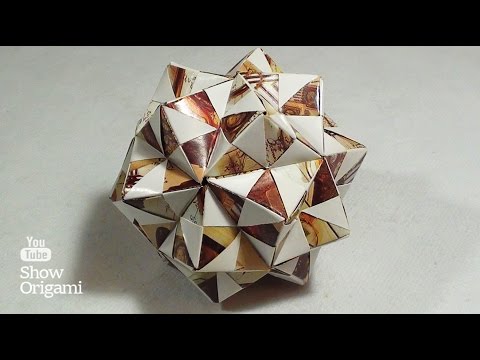 Видео: Шар #кусудама Эшера