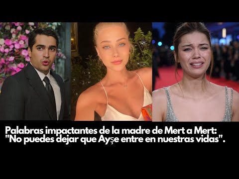 Видео: Шокирующие слова матери Мерта Мерту: «Ты не можешь впустить Айше в нашу жизнь».