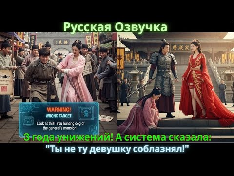 Видео: 3 года унижений! А система сказала: "Ты не ту девушку соблазнял!" #drama #дорама #2025 #movies