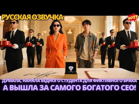 Видео: Думала, наняла бедного студента для фиктивного брака — а вышла за самого богатого CEO! #дорама #ceo