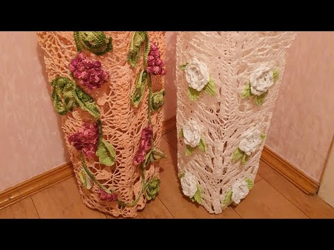 Видео: Потрясающий способ сделать вязаную вазу твердой!!!