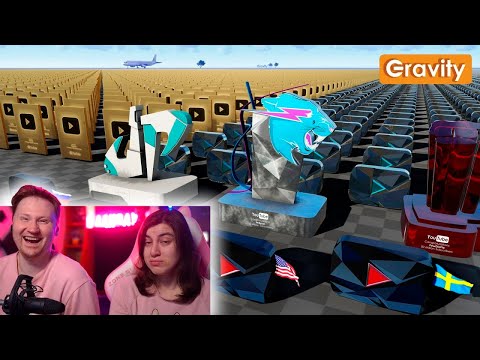 Видео: Все кнопки YouTube | РЕАКЦИЯ на Gravity