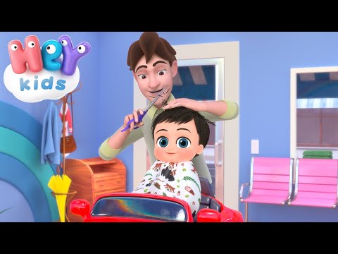 Видео: Във Фризьорския Салон ✂️ Детски фризьор | Детски Песни - HeyKids