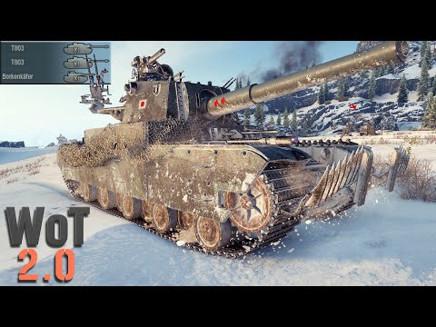 Видео: Type 5 Heavy: Бой 11 Уровня С 10K Урона - World of Tanks 2.0