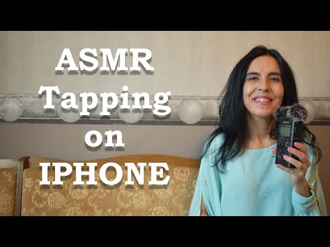 Видео: АСМР на български / почуквания, драскане / ASMR iPhone, tapping