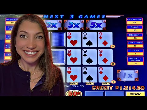 Видео: Видеопокер и трехбарабанные игровые автоматы в Hard Rock Tampa 🍀