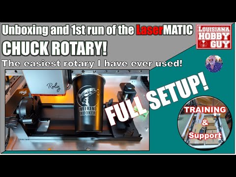 Видео: 🗞️ Роликовый патрон LaserMATIC MK2 — ПОЛНАЯ настройка и первый запуск!