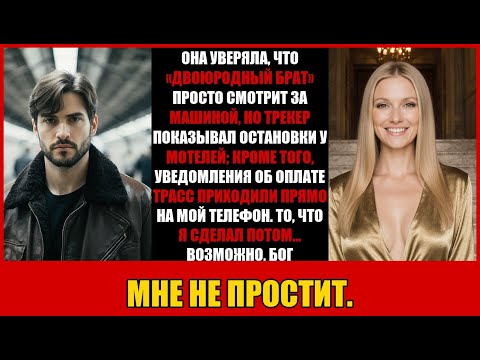 Видео: ОНА УВЕРЯЛА, ЧТО «ДВОЮРОДНЫЙ БРАТ» ПРОСТО СМОТРИТ ЗА МАШИНОЙ, НО ТРЕКЕР ПОКАЗЫВАЛ ОСТАНОВКИ У...