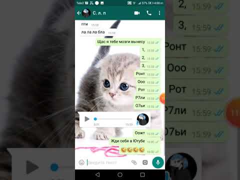 Видео: Переписка с подругой она меня обматерила!!!