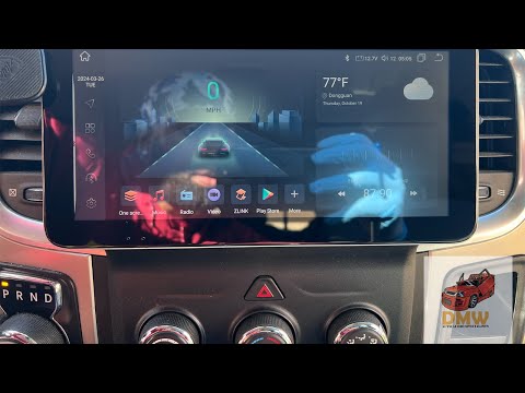 Видео: Как установить 10,25-дюймовую двухдиновую магнитолу и камеру заднего вида в Dodge Ram 1500 2013–2...