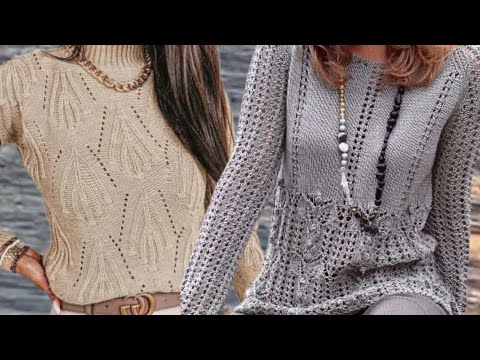 Видео: Стильные женские джемперы для всех. Stylish women's jumpers for everyone.