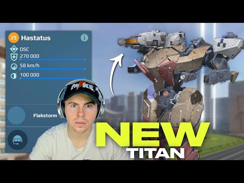 Видео: НОВЫЕ робот «Гастатус» и титан «Принсепс» уже здесь! Массовое обновление контента | War Robots